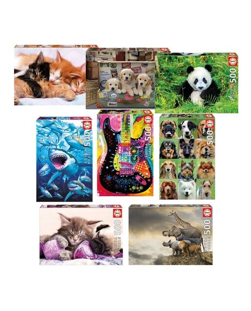 Imagem 0 de Puzzle Educa 500: Artigo Sortido. Envio realizado de forma aleatória