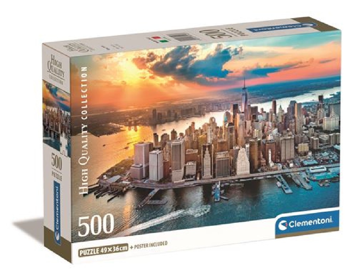 Puzzle High Quality Collection Compact: New York - 500 Peças 1