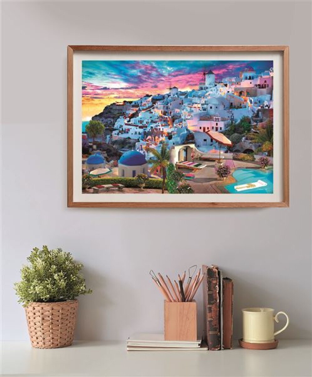 Puzzle High Quality Collection Compact: Greece View - 500 Peças 3