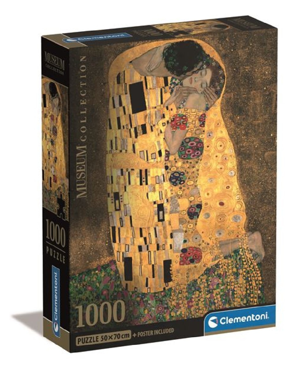 Puzzle Compact Museum Collection Klimt: Il Bacio - 1000 Peças 1
