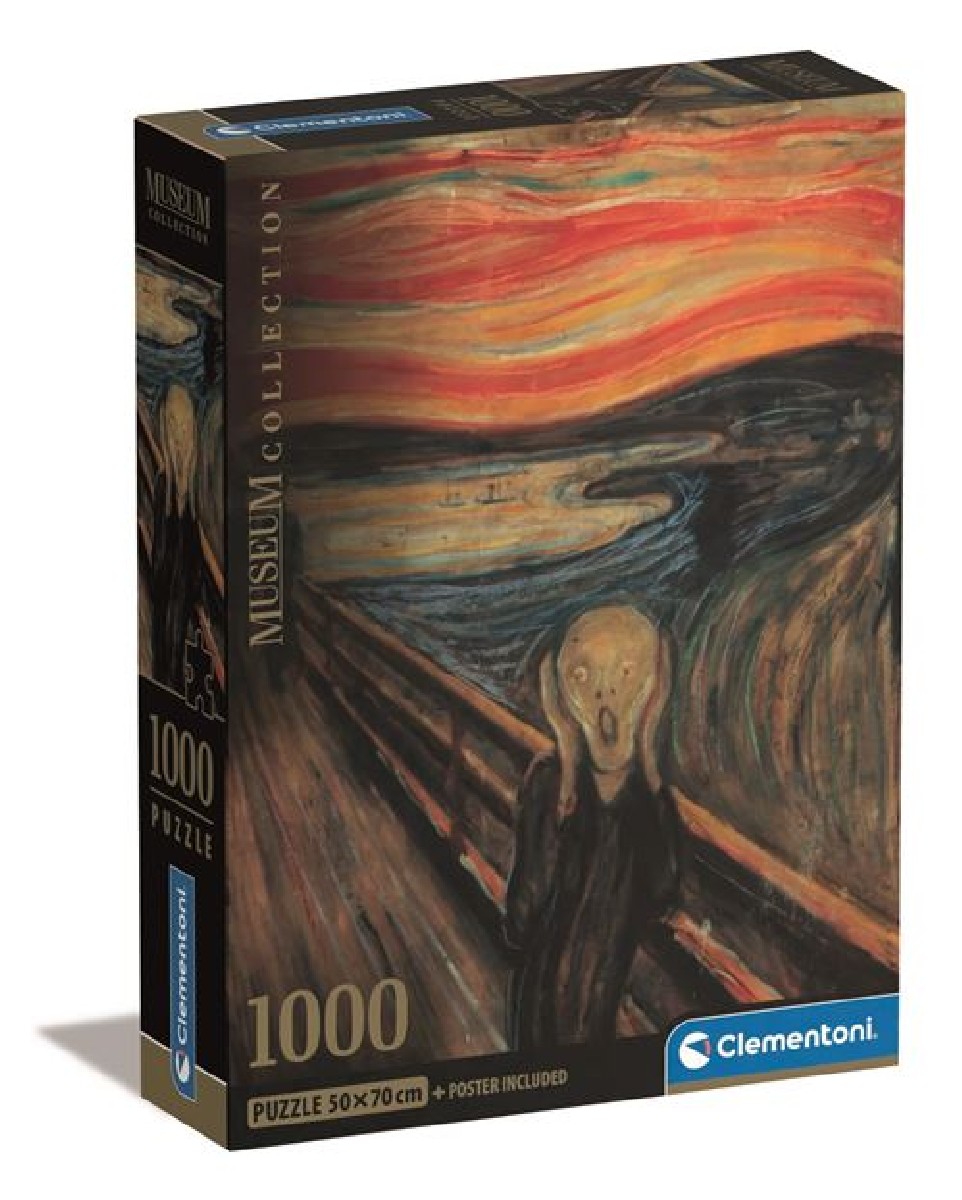 Puzzle Compact Museum Collection: L'Urlo Di Munch - 1000 Peças 1
