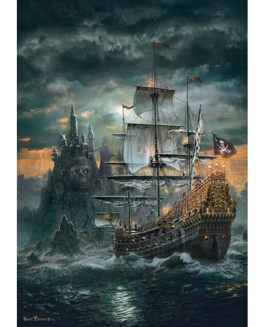Puzzle Navio Pirata 1500 Peças 1