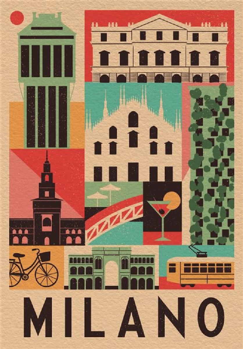 Puzzle Style in the City: Milano - 1000 Peças 2