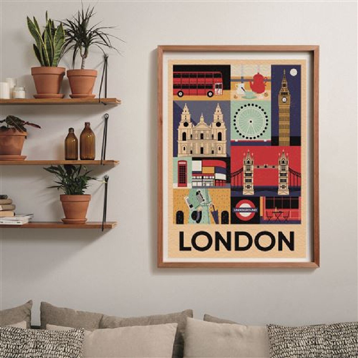 Puzzle Style in the City: Londres - 1000 Peças 3