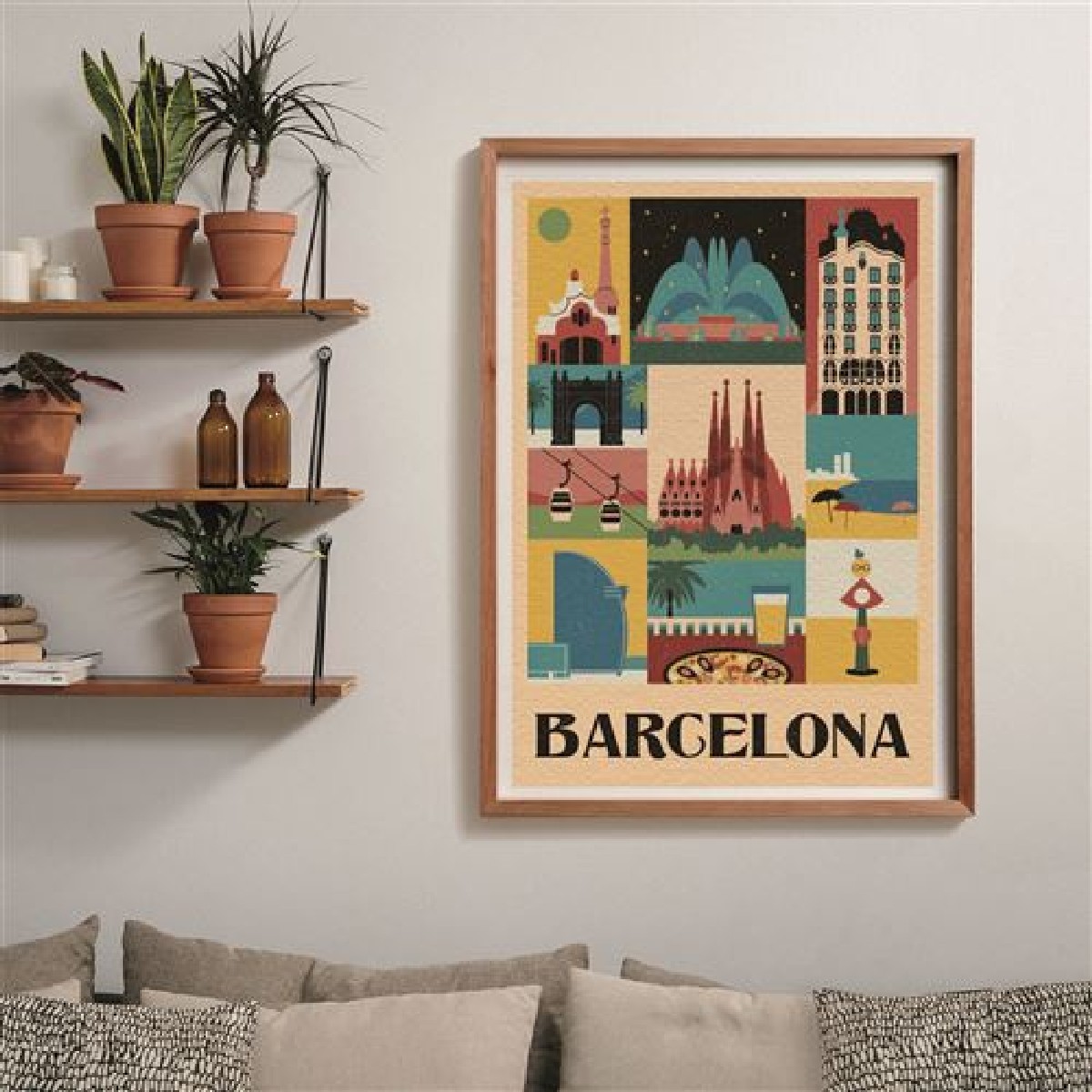 Puzzle Style in the City: Barcelona - 1000 Peças 3