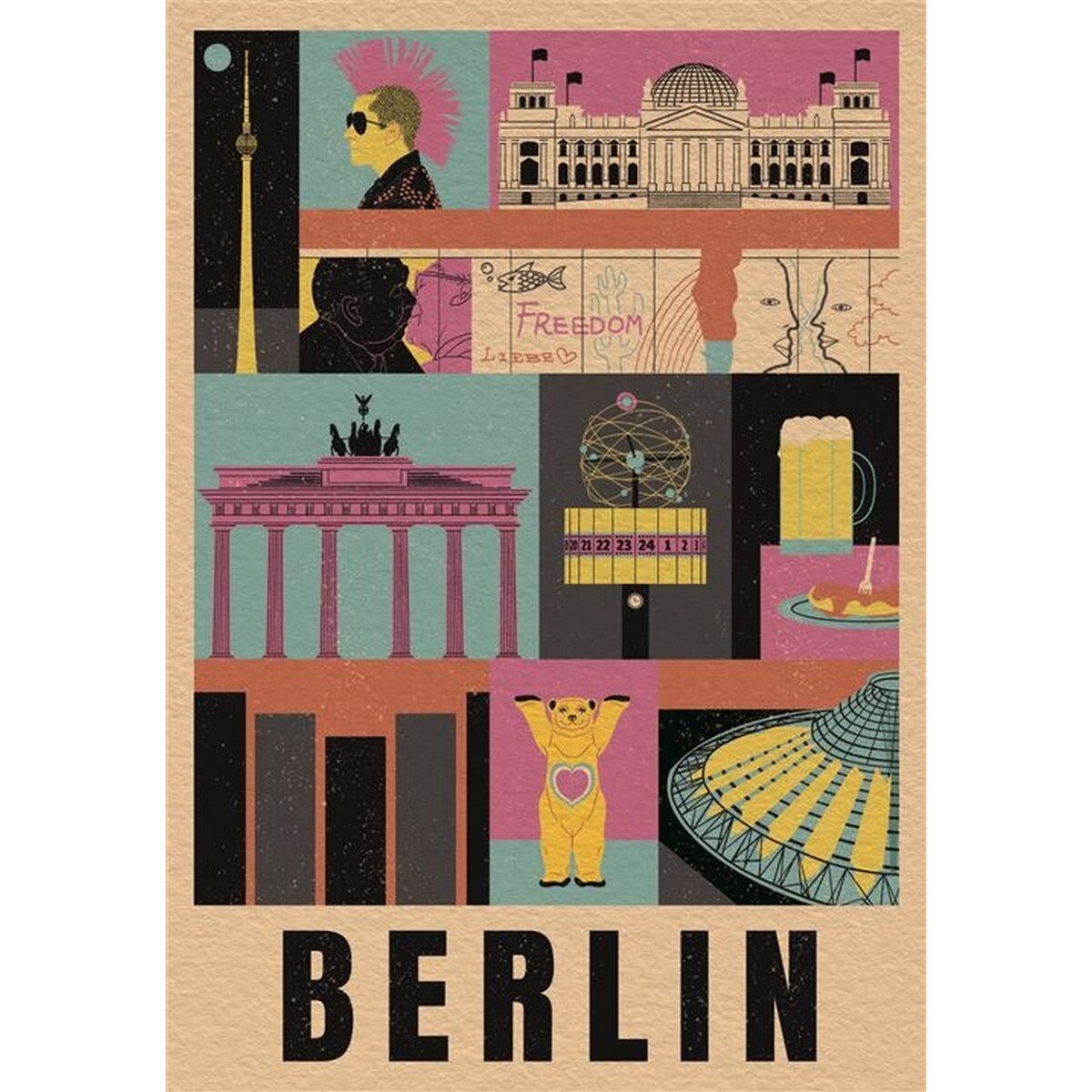 Puzzle Style in the City: Berlim 1000 Peças 2