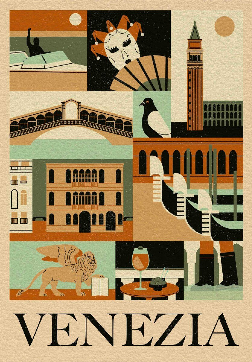 Puzzle Style Veneza 1000 Peças 2
