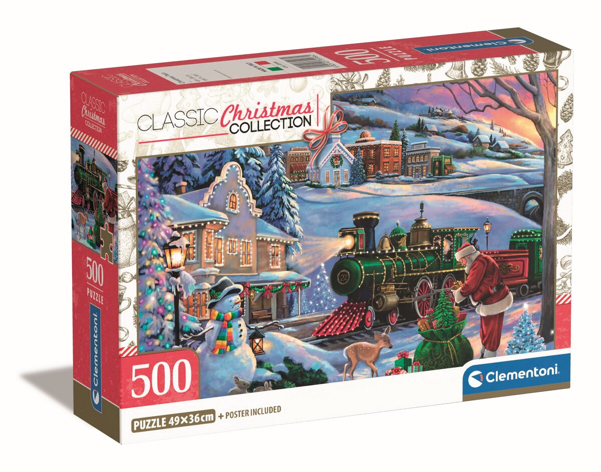 Puzzle Christmas Collection - Comboio 500 peças 1