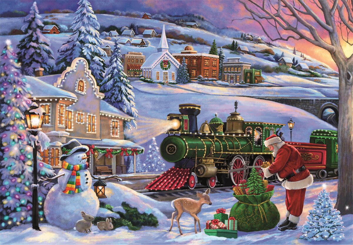 Puzzle Christmas Collection - Comboio 500 peças 2