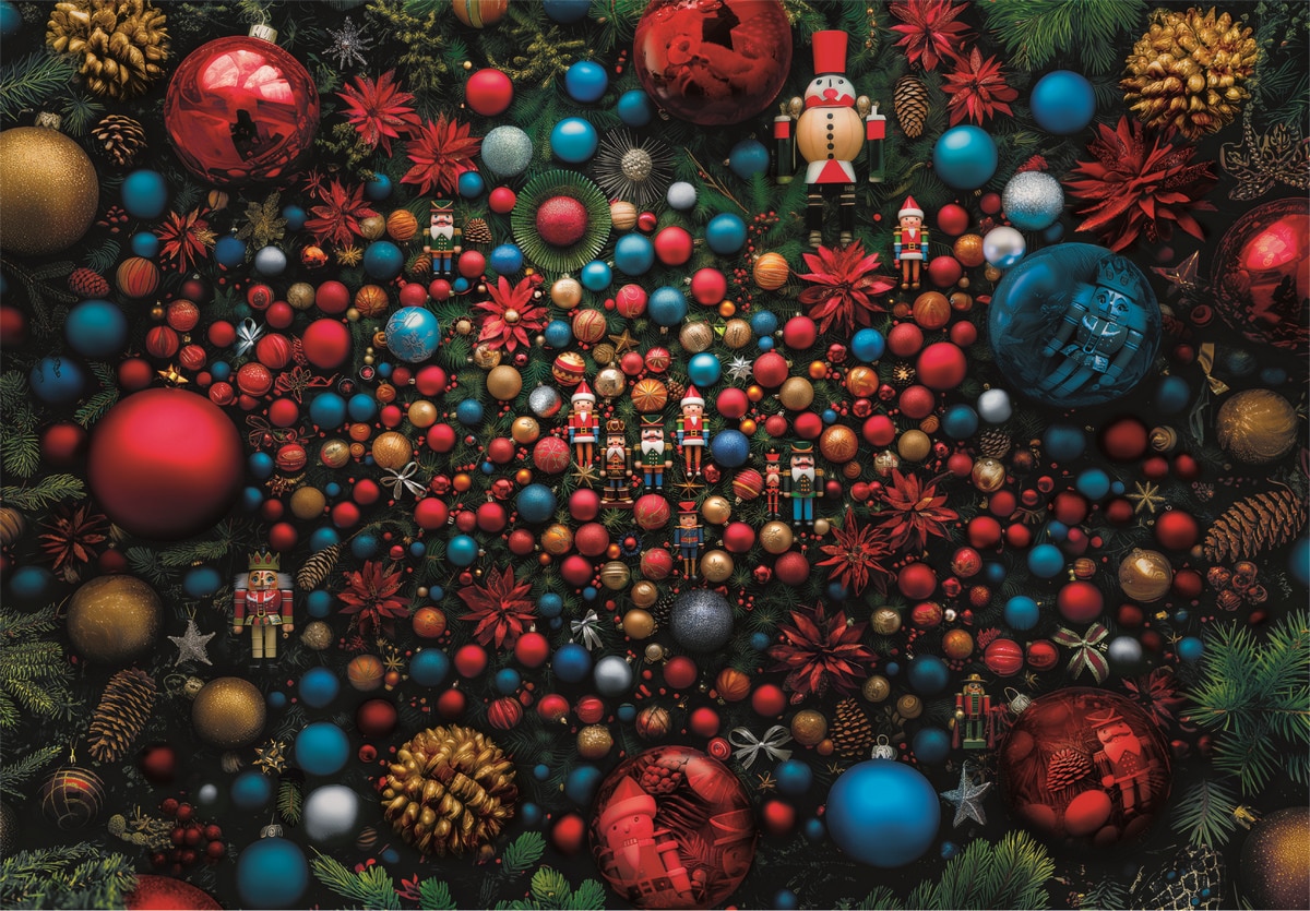 Puzzle Christmas Collection - Impossible 1000 peças 2