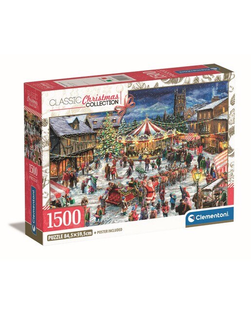 Puzzle Christmas Collection - Feira Natal 1500 peças 1