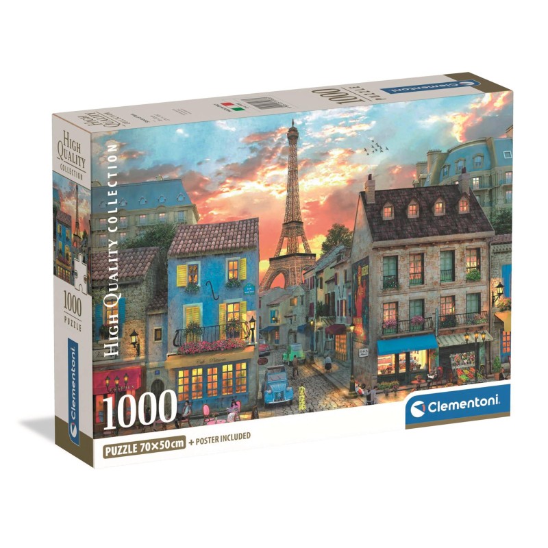 Puzzle 1000 Peças HQC Streets Of Paris 1