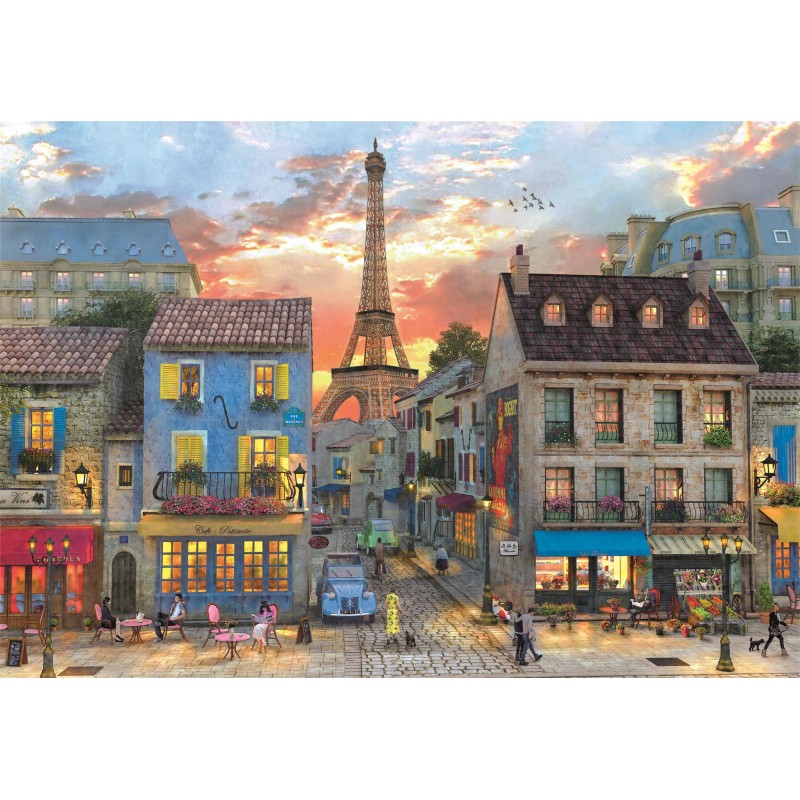 Puzzle 1000 Peças HQC Streets Of Paris 2