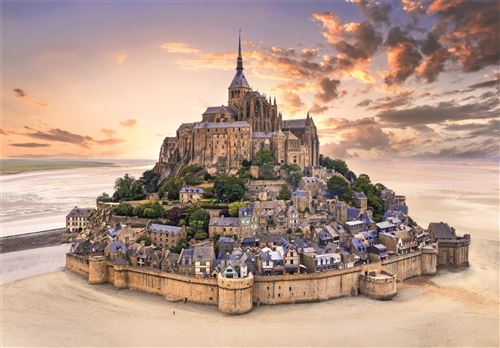 Puzzle High Quality Collection: The Mont Saint-Michel Rising 1500 Peças 2