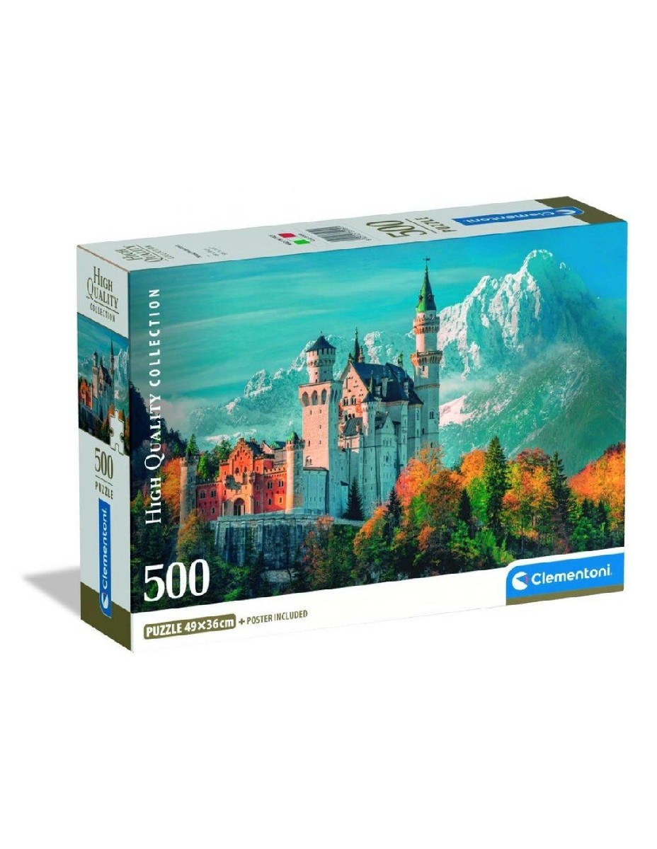 Puzzle High Quality Collection: Neuschwanstein Castle - 500 Peças 1