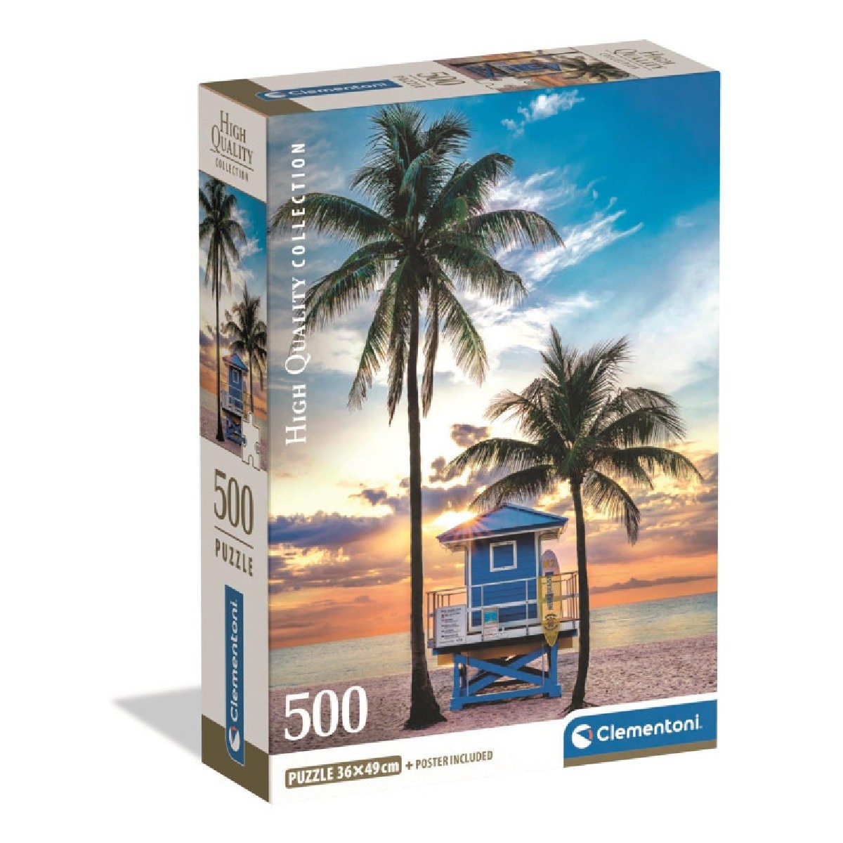 Puzzle Miami Beach Florida de 500 Peças 1