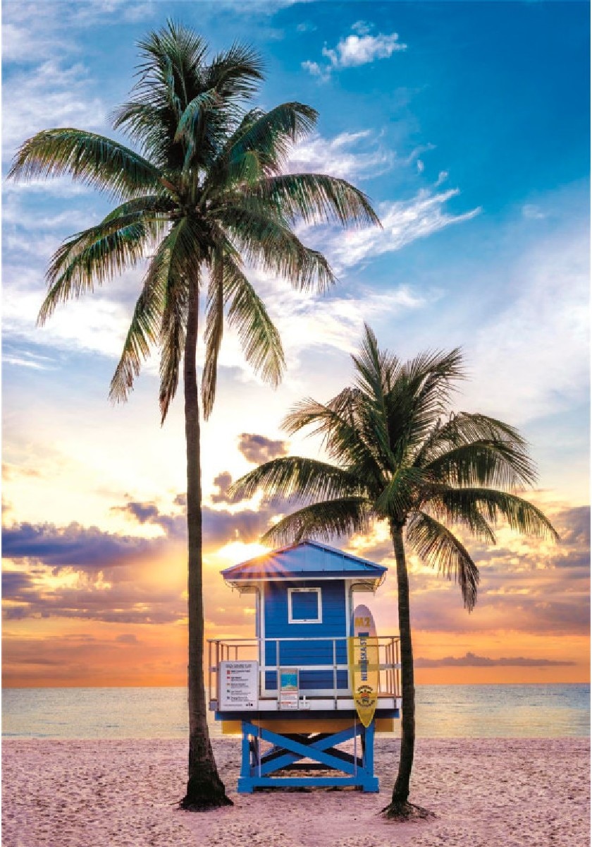 Puzzle Miami Beach Florida de 500 Peças 2