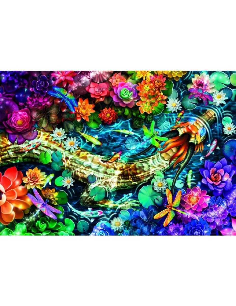 Puzzle High Quality Collection: Koi River - 1000 Peças 2