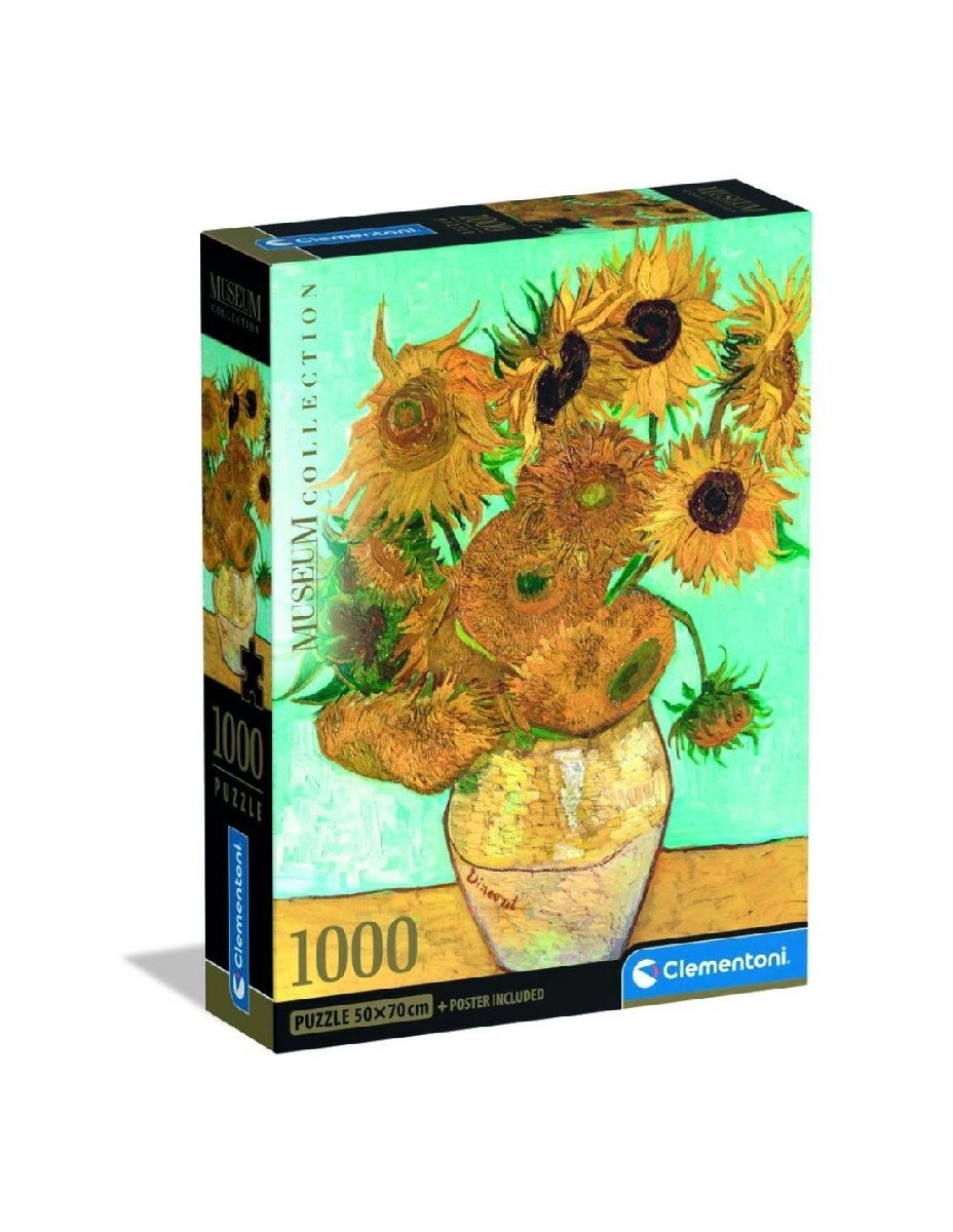 Puzzle Museum: Van Gogh, Sunflowers - 1000 Peças 1
