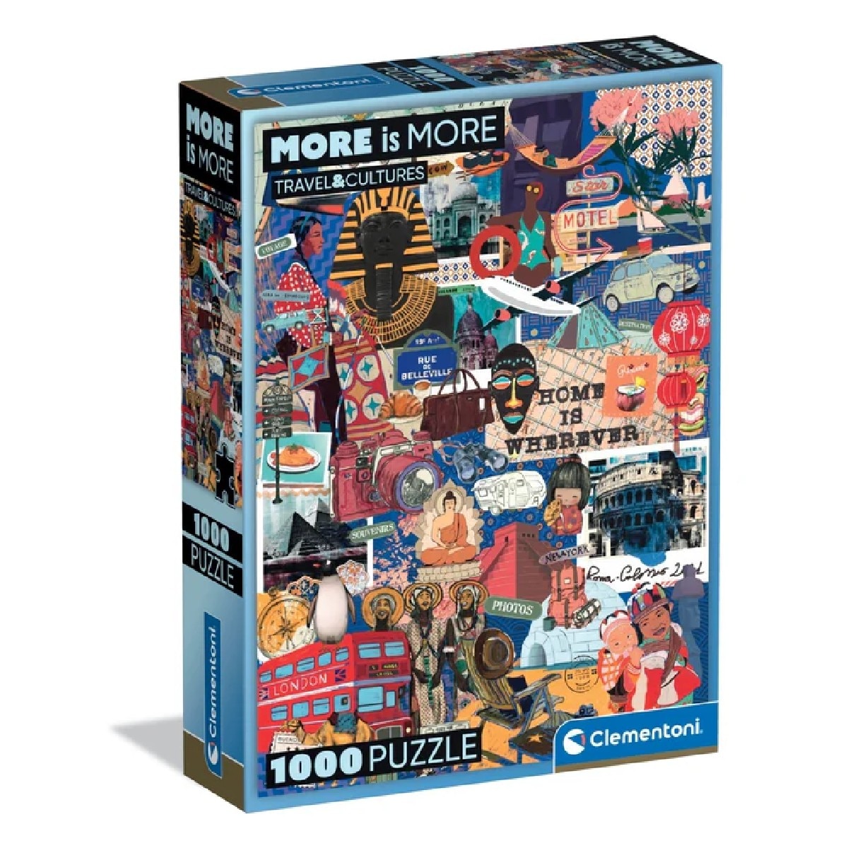 Imagem 0 de Puzzle More is more, Viagens e Cultura 1000 Peças