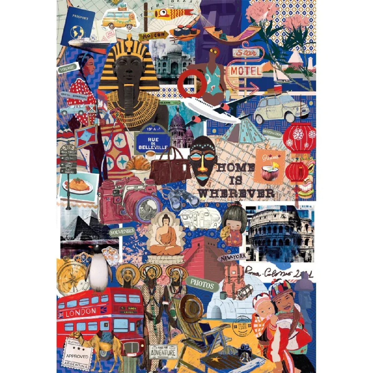 Puzzle More is more, Viagens e Cultura 1000 Peças 2