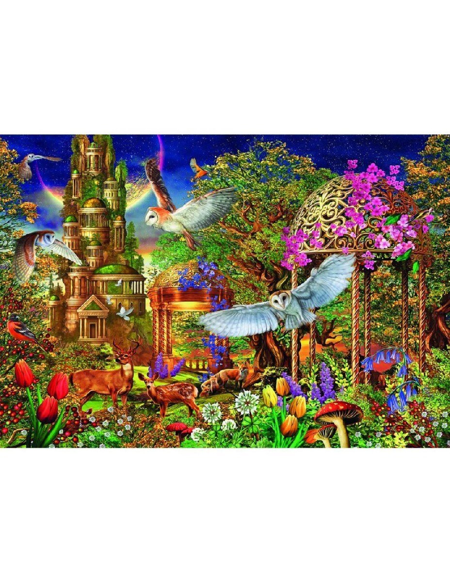 Puzzle High Quality Collection: Woodland Fantasy Garden - 1500 Peças 2