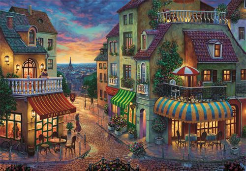 Puzzle High Quality Collection: Wandering Around Paris - 2000 Peças 2