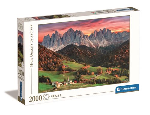 Puzzle High Quality Collection: Val Di Funes - 2000 Peças 1