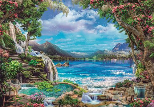 Puzzle High Quality Collection: Paradise On Earth - 2000 Peças 2