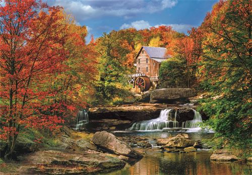 Puzzle High Quality Collection: Glade Creek Grist Mill  2000 Peças 2