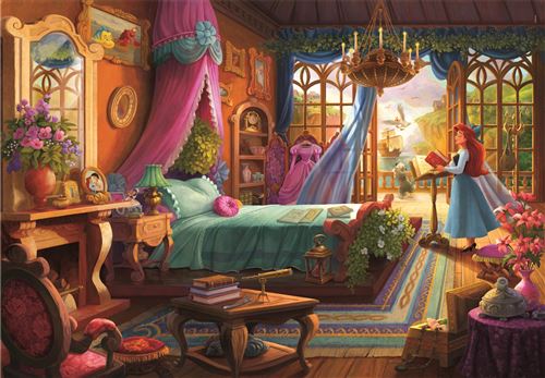 Puzzle Princess Collection Ariel 500 Peças 2
