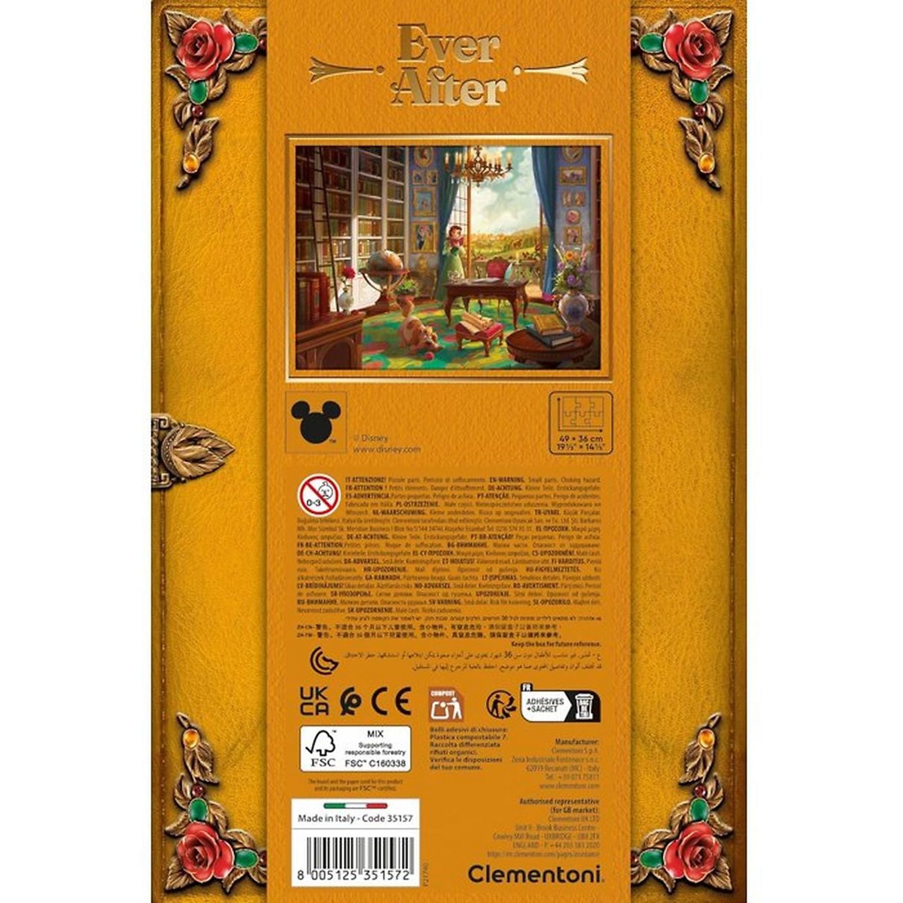 Puzzle Disney Princess 500 Peças 4