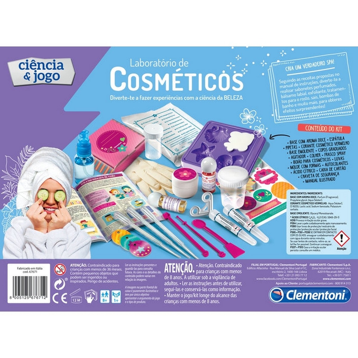 Ciência & Jogo: Laboratório de Cosméticos 3