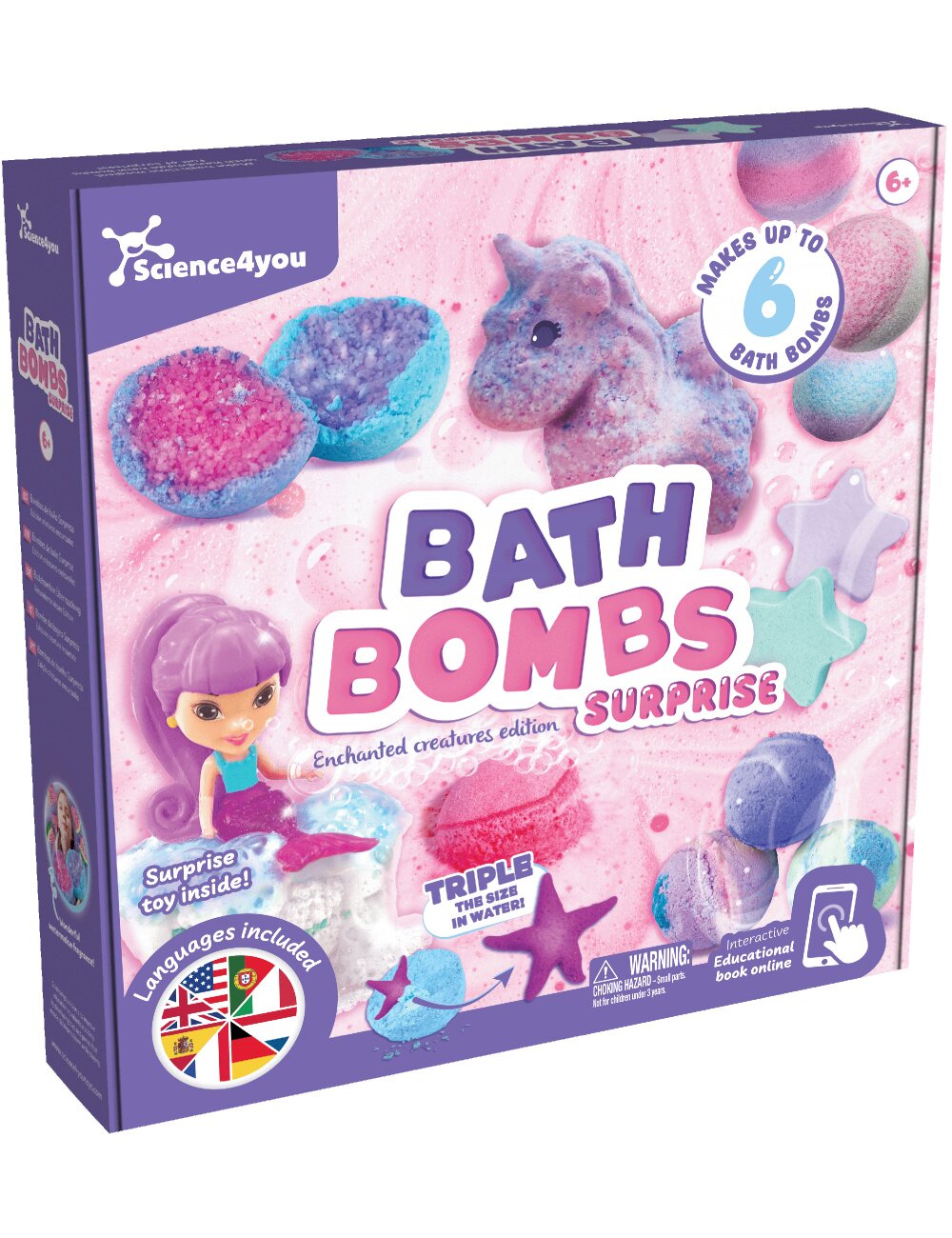 Imagem 0 de Kit de Bombas de Banho 3D