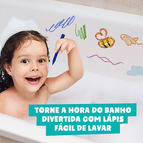 Kit de Banho com Lápis de Cera 5