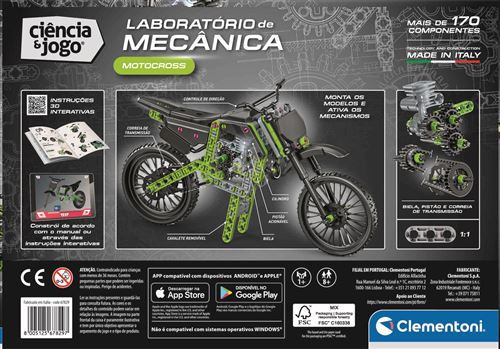 Ciência e Jogo Laboratório de Mecânica: Motocross 4