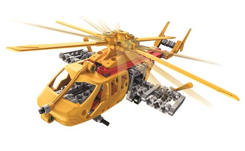 Ciência e Jogo Laboratório de Mecânica: Helicóptero de Resgate 2