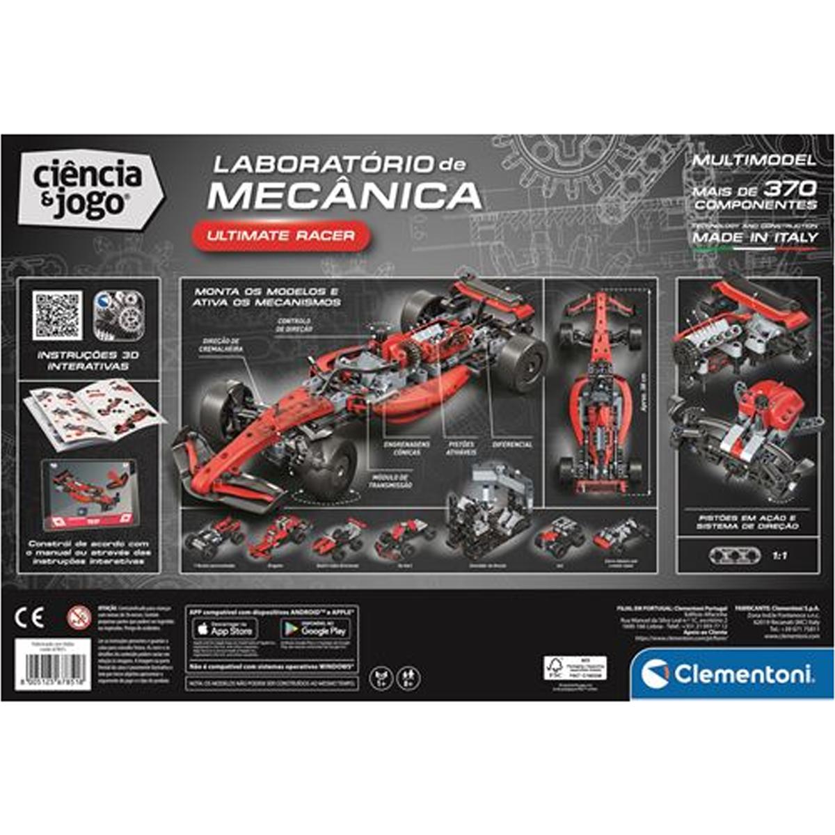 Ciência e Jogo Laboratório de Mecânica: Ultimate Racer - STEM 2
