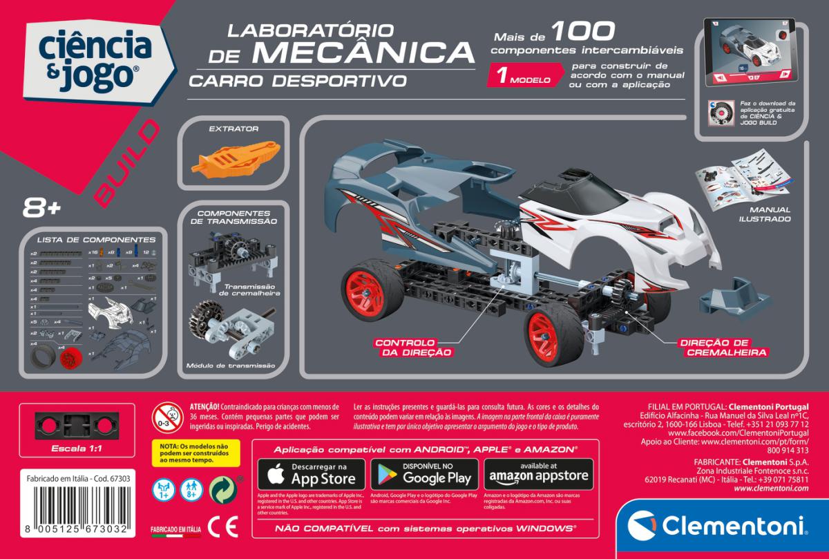 Ciência e Jogo - Lab. de Mecânica Carro Desportivo 3