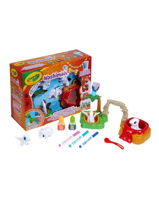 Washimals - Conjunto de Dinos Jurássicos Dinos Jurássicos e 4 dinóplios 1