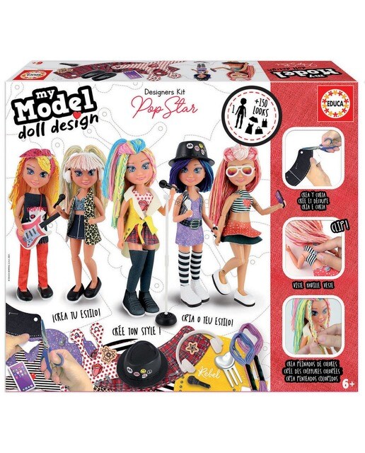 My model doll design Pop Star 1