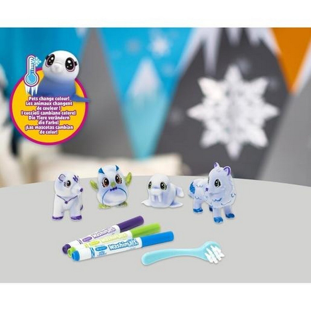 Kit de Atividades Washimals Arctic Adventure 2