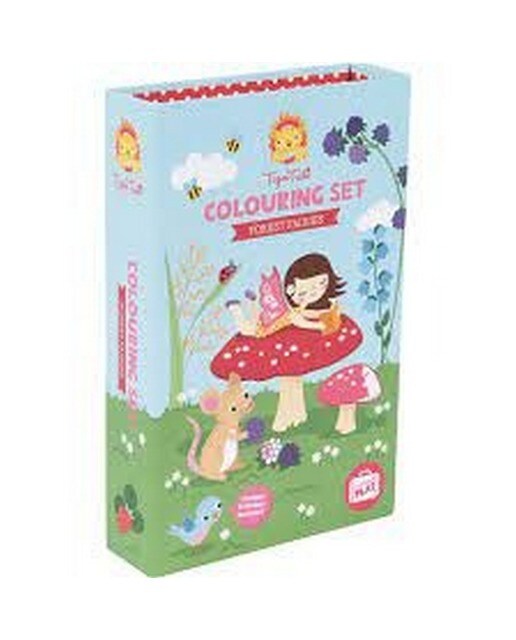 Set de Colorir Forest Fairies 1