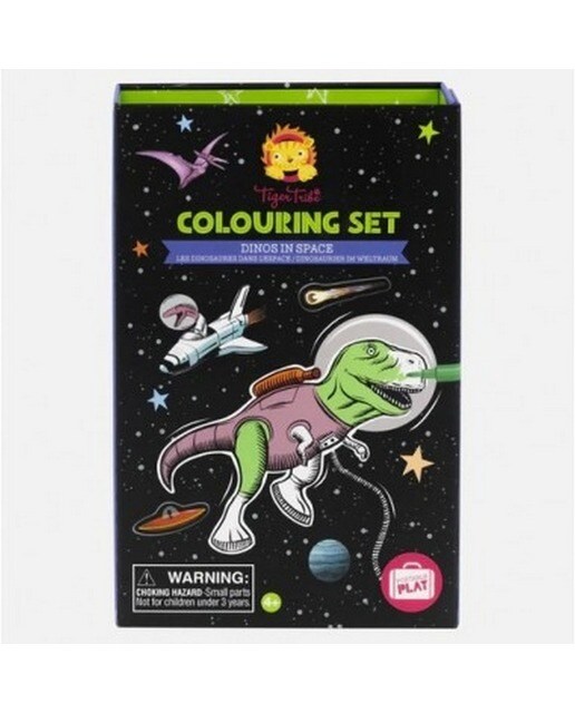 Kit de Colorir Dinos in Space 1