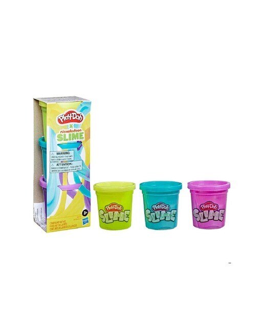 Plasticina Play-Doh Slime - Kit com 3 Potes - Hasbro - Envio Aleatório 1