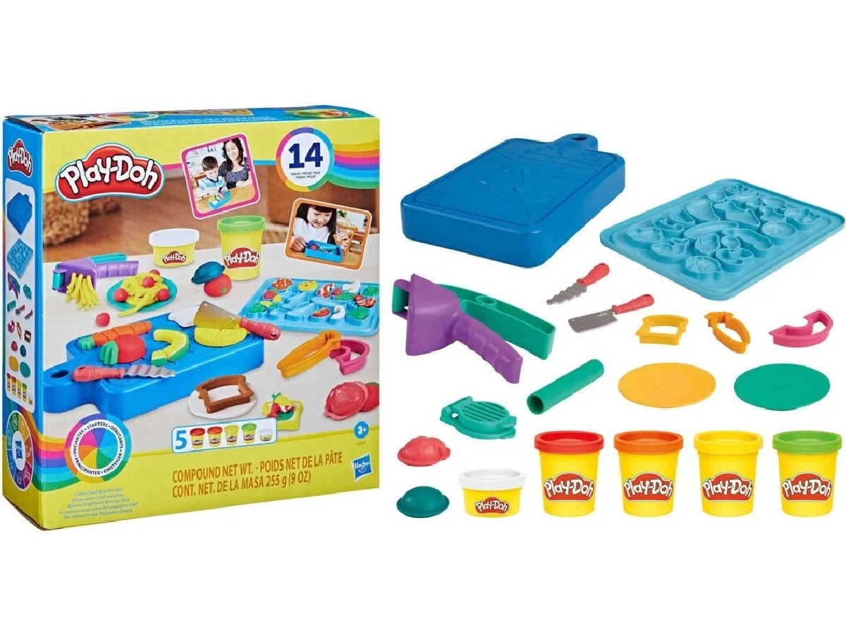 Set para Iniciantes Play-Doh Starters Little Chef - Hasbro 3