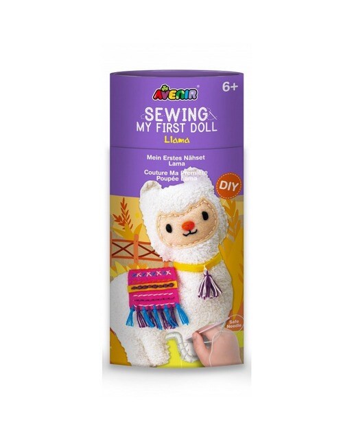 Conjunto de costura Peluche Lama Avenir Multicolor Multicolor-1