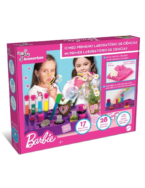 Imagem 0 de Kit de Ciência Barbie 8 Experiências