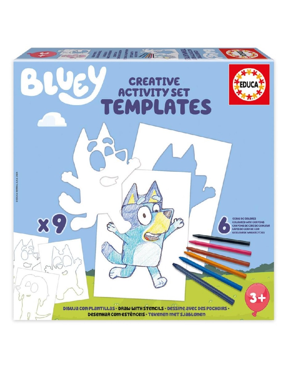 Creative Activity Set Templates Bluey 2
