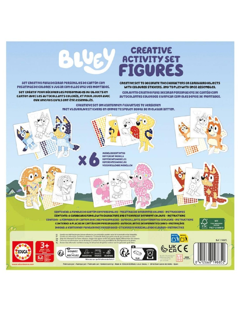 Creative Activity Set 3D Bluey 5